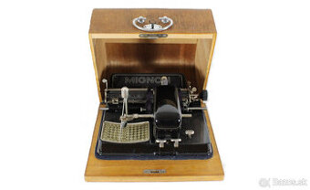 starožitný písací stroj AEG Mignon