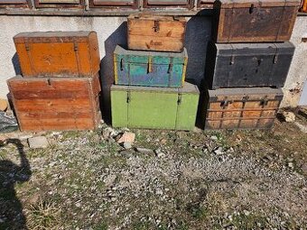Kufre / starozitne truhlice