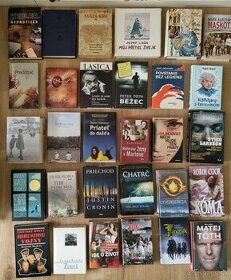 Mix kníh - romány, vojnové, bibliografia a iné