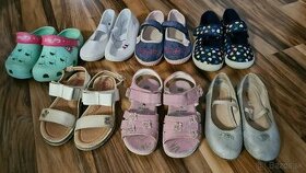 Detská dievčenská obuv, veľkosť 28