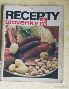 recepty zo Slovenky, retro kniha - 1