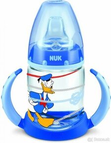 Kojenecká fľaška NUK - Káčer Donald, modrá 150 ml