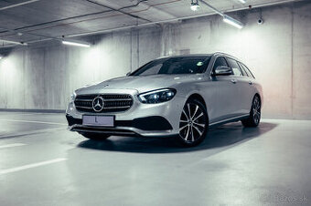 Mercedes E 220d kombi 4Matic, 2021, 91000 km, naložené, DPH