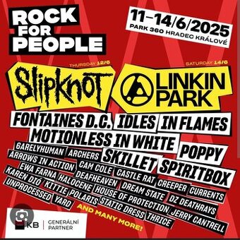 2x Rock for People 5days golden circle