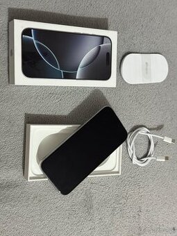 Predám Apple iPhone 16 PRO 128GB White Stav Nového telefónu