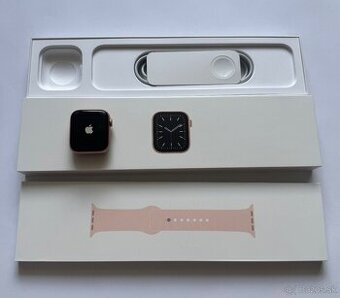 Apple Watch 6 - 44mm Gold + Pink Sand Cellular