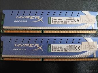RAM - 8GB Ram Hyper X / Corsair 4GB / Nanya 2GB