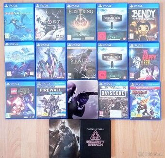 Predam tieto hry na ps4 (Ceny môžem znížiť)