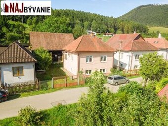 RODINNÝ DOM 4i 105m2 + 1765m2 POZEMOK NA LÚČKACH
