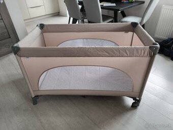 Cestovná postieľka ZOPA Lely Sand Beige