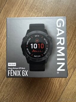 Predám hodinky Garmin Fenix 6x pro solar