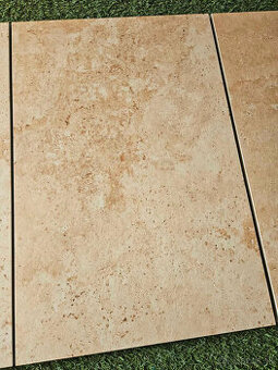 Terasová 2cm dlažba aj na terče 90x60, VEĽKOFORMÁT TRAVERTIN