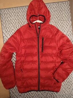 Pánska prešívaná bunda L vatovaná.