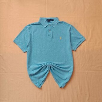 Polo Ralph Lauren modrá polokošeľa s krátkym rukávom XL