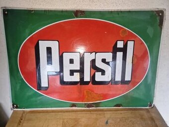Stará smaltovaná reklamná tabuľa – Persil