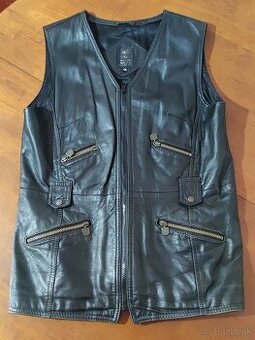 Predám koženú moto vestu