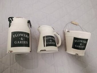 Keramické retro dekoracie