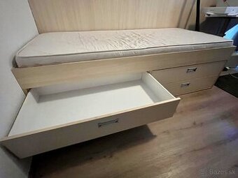 Jednolôžková s matracom za symbolickú cenu