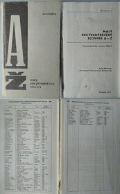 Kolektív autorov: Malý encyklopedický slovník A-Ž