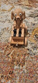 Malý drevený psik - 1
