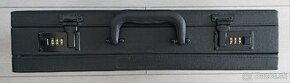 Koženkový čierny kufrík - 1