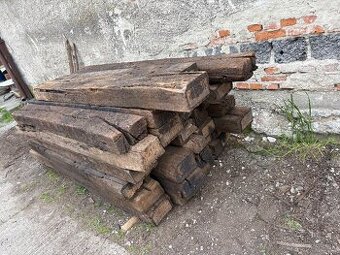 Zvyšné Drevené podvaly