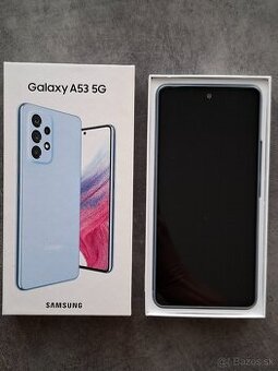 Samsung Galaxy A53 5g Awesome blue+príslušenstvo