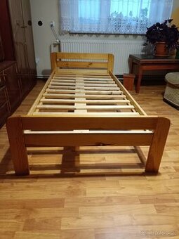 Predám postel z masívu 90 x 2000 cm