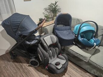 Predám kočík Britax Strider M farba Navy 2v1