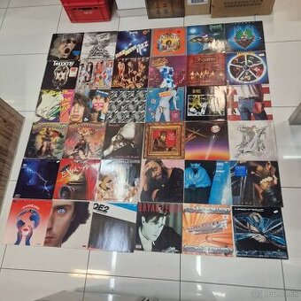 LP--čky...URIAH HEEP,NAZARETH,JOURNEY,WHO,RICK WAKEMAN...