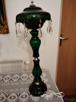 Stolova lampa Novoborske sklo.