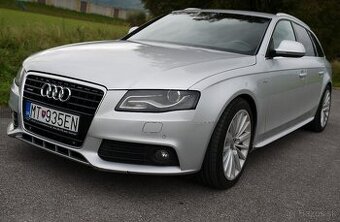 Audi A4 3.0 TDI quattro 3x S-line – výborný stav, TOP výbava