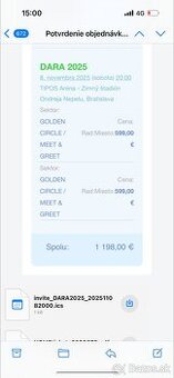 Dara Rolins 2 VIP LISTKY