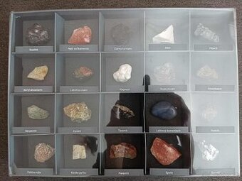 Zbierka minerálov 80 kusov