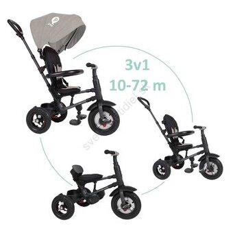 QPlay - Detská trojkolka 3v1 RITO