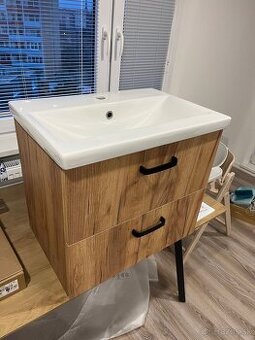 Skrinka pod umývadlo s umývadlom