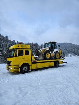 Odťahová služba, odťahovka, preprava strojov