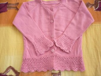 Dievčenské svetríky na 12-18 mes. Veľ. 86