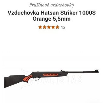 Hatsan striker 1000s 5.5 oranžove