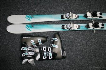 dámske lyže K2 156 cm , lyžiarky