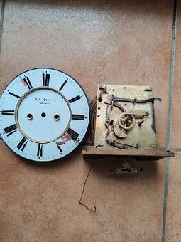 Starožitny hodinový stroj spolkový č2.