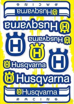 Predám nálepky Husqvarna