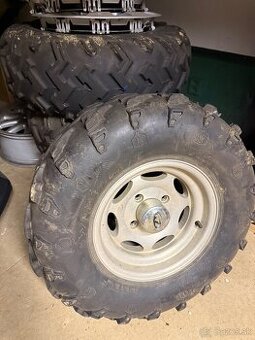 Kolesa, elektróny na štvorkolku r12 4x100