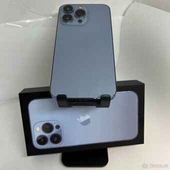 iPhone 13 PRO 128GB SIERRA BLUE - VEĽMI PEKNÝ STAV - ZÁRUKA