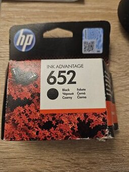 Náplň do tlačiarne HP 652 čierna F6V25AE čierna