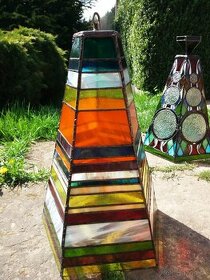 vitrážový lustr PIEROT