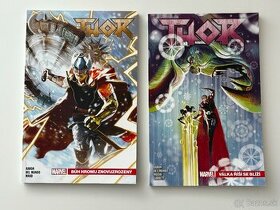 Komiksy Thor: Bůh hromu znovuzrozený a Válka říší se blíží