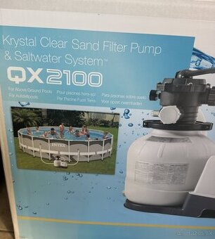Intex Krystal Clear Piesková filtrácia QX2100