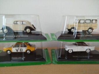 Predam model auta skoda rôzne 1:43.