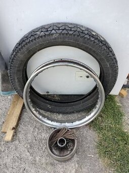 jawa 350 typ 633/634 - pôvodné koleso - 1